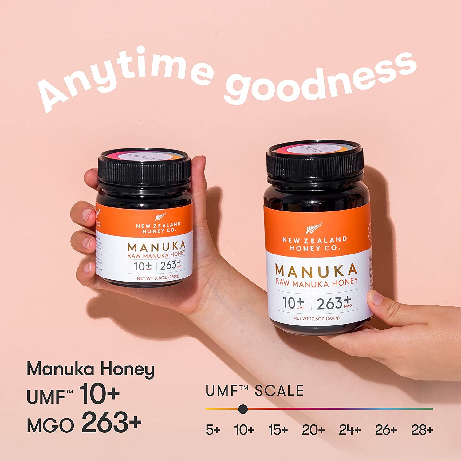 . Raw Manuka Honey UMF 10+ | MGO 263+, 8.8Oz / 250G