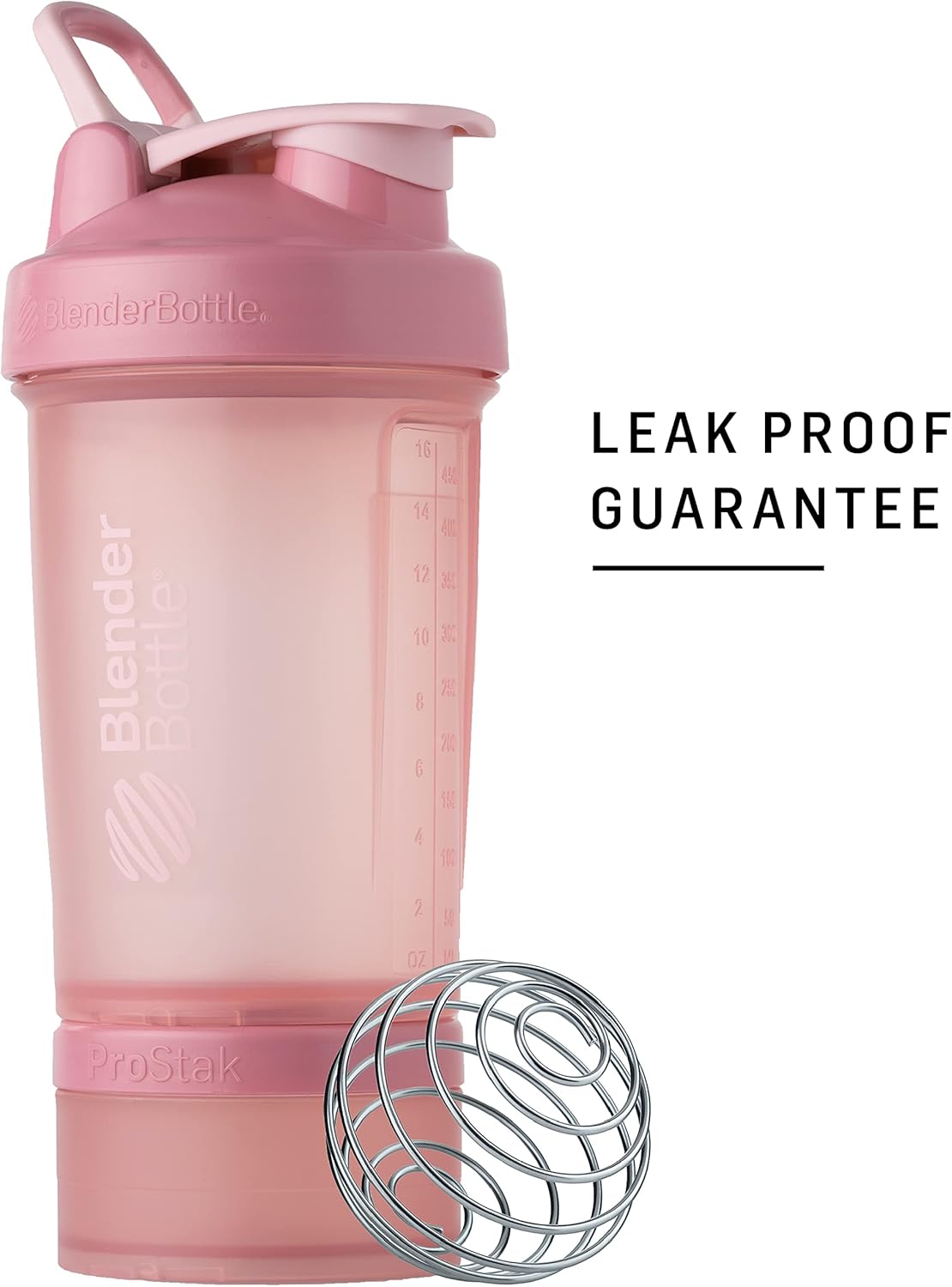 Shaker Bottle with Pill Organizer and Storage for Protein Powder