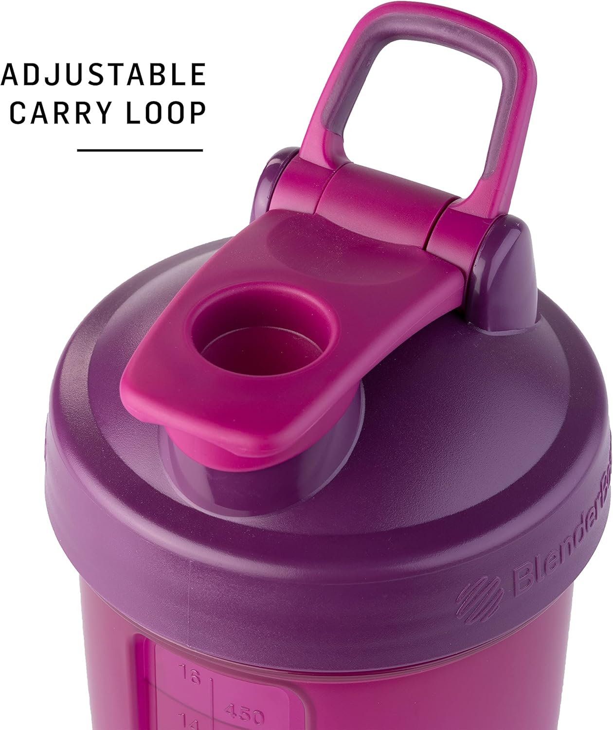 Shaker Bottle with Pill Organizer and Storage for Protein Powder