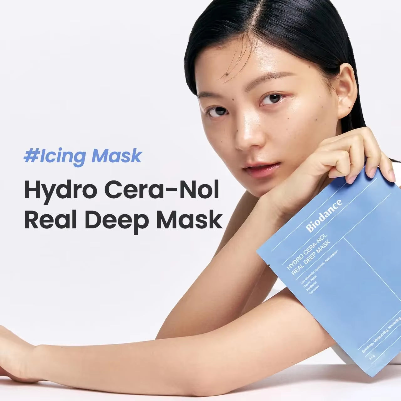 X4 Skin Care BIODANCE Real Deep Mask Duo Bio-Collagen Real Deep Mask & Hydro Cera-Nol Real Deep Mask Four Pieces per Box